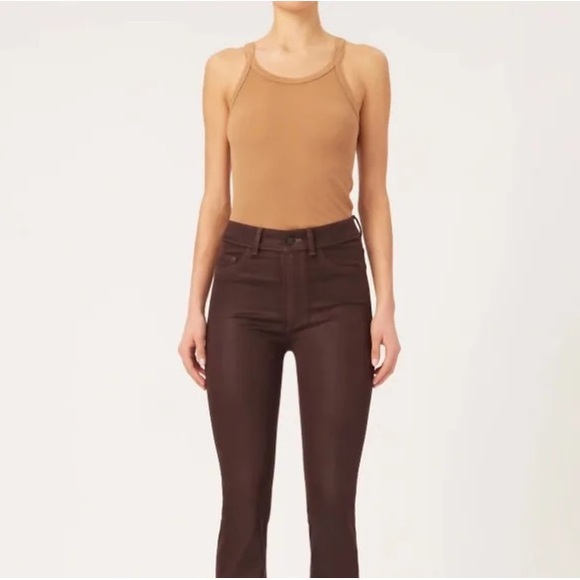 DL1961 Bridget Boot High Rise Instasculpt Crop Pants - Picture 2 of 7